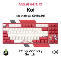 Varmilo MA87 V2 Koi EC Ivy V2 A33A039B1A3A01A034 TKL Size Mechanical Keyboard by varmilo at Rebel Tech