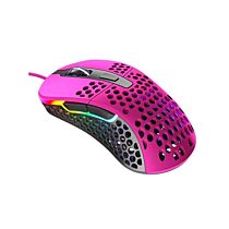 Xtrfy M4 RGB Pink Optical XG-M4-RGB-PINK Wired Gaming Mouse by xtrfy at Rebel Tech