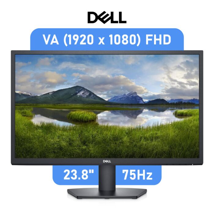 Dell S Series SE2422H 23.8" VA FHD 75Hz 210-AZGT Flat Office Monitor by dell at Rebel Tech