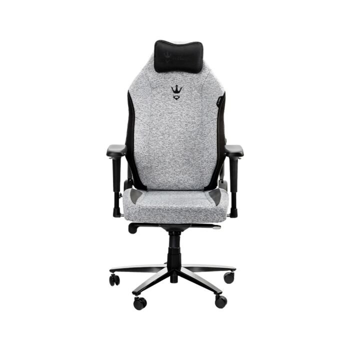 Kyros Throne THRONE-GFR Grey Breathable Fabric Gaming Chair by kyros at Rebel Tech