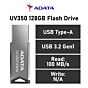 ADATA UV350 128GB USB-A AUV350-128G-RBK Flash Drive by adata at Rebel Tech