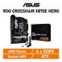 ASUS ROG CROSSHAIR X870E HERO AM5 AMD X870 ATX AMD Motherboard by asus at Rebel Tech