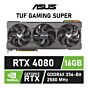 ASUS TUF Gaming GeForce RTX 4080 SUPER 16GB GDDR6X 90YV0KA1-M0NA00 Graphics Card by asus at Rebel Tech