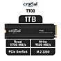 Crucial T700 1TB PCIe Gen5x4 CT1000T700SSD5 M.2 2280 Solid State Drive by crucial at Rebel Tech