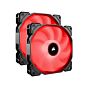 CORSAIR AF140 LED 140mm CO-9050089 Case Fans - 2 Fan Pack by corsair at Rebel Tech