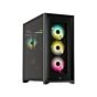 CORSAIR iCUE 5000X RGB Mid Tower CC-9011212 Computer Case by corsair at Rebel Tech