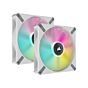 CORSAIR iCUE ML140 RGB ELITE 140mm PWM CO-9050119 Case Fans - 2 Fan Pack by corsair at Rebel Tech