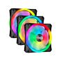 CORSAIR iCUE QL120 RGB 120mm PWM CO-9050098 Case Fans - 3 Fan Pack by corsair at Rebel Tech