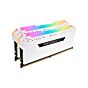 CORSAIR VENGEANCE RGB PRO 16GB Kit DDR4-3200 CL16 1.35v CMW16GX4M2C3200C16W Desktop Memory by corsair at Rebel Tech