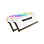 CORSAIR VENGEANCE RGB PRO 16GB Kit DDR4-3200 CL16 1.35v CMW16GX4M2C3200C16W Desktop Memory by corsair at Rebel Tech