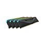 CORSAIR VENGEANCE RGB RT 128GB Kit DDR4-3600 CL18 1.35v CMN128GX4M4Z3600C18 Desktop Memory by corsair at Rebel Tech