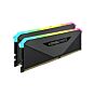 CORSAIR VENGEANCE RGB RT 16GB Kit DDR4-3200 CL16 1.35v CMN16GX4M2Z3200C16 Desktop Memory by corsair at Rebel Tech