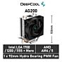 DeepCool AG200 R-AG200-BKNNMN-G Air Cooler by deepcool at Rebel Tech