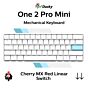 Ducky One 2 Pro Mini Cherry MX Red DKON2061ST-RUSPDWWT2 Mini Size Mechanical Keyboard by ducky at Rebel Tech