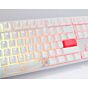 Ducky One 2 RGB TKL White Cherry MX Brown DKON1787ST-BUSPDWWT1 TKL Size Mechanical Keyboard by ducky at Rebel Tech