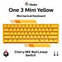 Ducky One 3 Mini Yellow Ducky Cherry MX Red DKON2161ST-RUSPDYDYYYC1 Mini Size Mechanical Keyboard by ducky at Rebel Tech