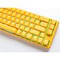 Ducky One 3 SF Yellow Ducky Cherry MX Silent Red DKON2167ST-SUSPDYDYYYC1 SF Size Mechanical Keyboard by ducky at Rebel Tech