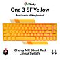 Ducky One 3 SF Yellow Ducky Cherry MX Silent Red DKON2167ST-SUSPDYDYYYC1 SF Size Mechanical Keyboard by ducky at Rebel Tech