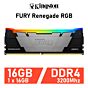 Kingston FURY Renegade RGB 16GB DDR4-3200 CL16 1.35v KF432C16RB1A/16 Desktop Memory by kingston at Rebel Tech