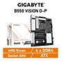 GIGABYTE B550 VISION D-P AM4 AMD B550 ATX AMD Motherboard by gigabyte at Rebel Tech