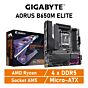 GIGABYTE B650M AORUS ELITE AM5 AMD B650 Micro-ATX AMD Motherboard by gigabyte at Rebel Tech