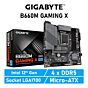 GIGABYTE B660M GAMING X LGA1700 Intel B660 Micro-ATX Intel Motherboard by gigabyte at Rebel Tech