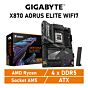 GIGABYTE X870 AORUS ELITE WIFI7 AM5 AMD X870 ATX AMD Motherboard by gigabyte at Rebel Tech