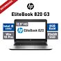 HP EliteBook 820 G3 12.5" Intel Core I5 6300U / 8GB RAM / 256GB SSD / Windows 10 Pro / A-Grade Refurbished Laptop by hp at Rebel Tech