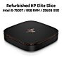 HP Elite Slice Intel Core I5-7500T / 8GB RAM / 256GB SSD / Windows 10 Pro Mini Refurbished Office PC  by hp at Rebel Tech