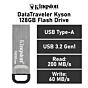 Kingston DataTraveler Kyson 128GB USB-A DTKN/128GB Flash Drive by kingston at Rebel Tech