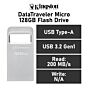 Kingston DataTraveler Micro 128GB USB-A DTMC3G2/128GB Flash Drive by kingston at Rebel Tech