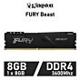 Kingston FURY Beast 8GB DDR4-3600 CL17 1.35v KF436C17BB/8 Desktop Memory by kingston at Rebel Tech