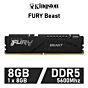 Kingston FURY Beast 8GB DDR5-5600 CL36 1.25v KF556C36BBE-8 Desktop Memory by kingston at Rebel Tech