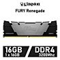 Kingston FURY Renegade 16GB DDR4-3200 CL16 1.35v KF432C16RB1/16 Desktop Memory by kingston at Rebel Tech