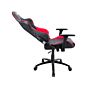 Kyros Knight RED-KNIGHT Red and Black Premium Leatherette Gaming Chair by kyros at Rebel Tech