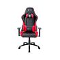 Kyros Knight RED-KNIGHT Red and Black Premium Leatherette Gaming Chair by kyros at Rebel Tech