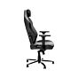 Kyros Throne THRONE-LTR Black Premium Leatherette Gaming Chair by kyros at Rebel Tech