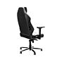 Kyros Throne THRONE-LTR Black Premium Leatherette Gaming Chair by kyros at Rebel Tech