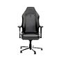 Kyros Throne THRONE-LTR Black Premium Leatherette Gaming Chair by kyros at Rebel Tech