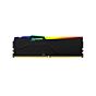 Kingston FURY Beast RGB 16GB DDR5-5600 CL40 1.25v KF556C40BBA-16 Desktop Memory by kingston at Rebel Tech