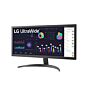 LG UltraWide 26WQ500-B 26" IPS WFHD 75Hz 26WQ500-B.AFBQ Flat Office Monitor by lg at Rebel Tech