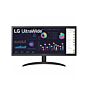 LG UltraWide 26WQ500-B 26" IPS WFHD 75Hz 26WQ500-B.AFBQ Flat Office Monitor by lg at Rebel Tech