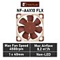 Noctua NF-A4x10 FLX 40mm NF-A4X10 FLX Case Fan by noctua at Rebel Tech