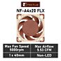 Noctua NF-A4x20 FLX 40mm NF-A4X20 FLX Case Fan by noctua at Rebel Tech