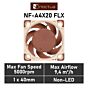 Noctua NF-A4x20 FLX 40mm NF-A4X20 FLX Case Fan by noctua at Rebel Tech