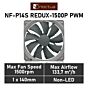 Noctua NF-P14s redux-1500 PWM 140mm PWM NF-P14S REDUX-1500P Case Fan by noctua at Rebel Tech