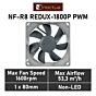 Noctua NF-R8 redux-1800 PWM 80mm PWM NF-R8 REDUX-1800P Case Fan by noctua at Rebel Tech