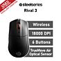 SteelSeries Rival 3 Wireless Optical 62521-USED-E Wireless Gaming Mouse by steelseries at Rebel Tech