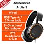 SteelSeries Arctis 5 61504-USED-F Wired Gaming Headset by steelseries at Rebel Tech