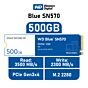 Western Digital Blue SN570 500GB PCIe Gen3x4 WDS500G3B0C M.2 2280 Solid State Drive by westerndigital at Rebel Tech